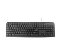 Clavier USB Gembird KB-U-103 - Noir - Touches silencieuses - Filaire