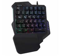 Clavier USB - LOGILINK - ID0181 - Mini - Rétroéclairé LED - Noir