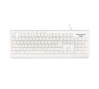 Clavier USB multimédia Pure TA108 WH 113 touches Plug & Play ADJ
