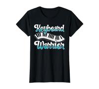 Clavier Warrior Piano Player Musicien Pianiste Musique T-Shirt Graphique avec Valeur
