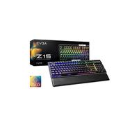 Clavier Z15 RGB 821-W1-15DE-K2 USB Avec Fil Ordinateur Jeux Noir