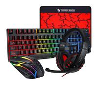 Claviers de jeu,Ensemble clavier et souris 4 en 1,Casque,4 pièces