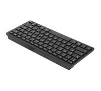 Claviers D'ordinateur Clavier Mécanique de Conception Ergonomique Durable 78 Touches pour Ordinateurs Portables PC Plug and Play pour Une Utilisation de Bureau Générale Matériau ABS Noir