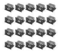 Claviers mécaniques 1U - Touches vierges personnalisées transparentes en cristal - Commutateurs MX - Hauteur d'origine