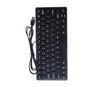 Claviers miniatures USB 78 touches ergonomiques pour bureau, ordinateur portable