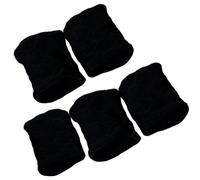Clavins De Cheveux - Elastic Hair Ties | 5pcs De Large Bandes Haair Sans Pour Femmes Et Filles | Soft Not-Damage Ponytail Tolders | Hairband Soft Ponytail Solder | Accessoires En Caoutchouc Ex
