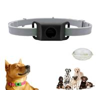 Clavya Tags for Dogs, Clavya Natural Collar for Dog, Waterproof Design, Extremely Stretchable - Fits Every Dog, for Rain, Mud, River, Swim (Black)
