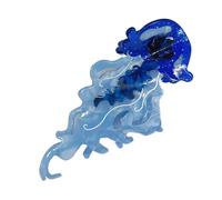 Claw Clip, Acetate Hairpin, Jellyfish Shape Accessory, Sea-Themed Strong Hold Hair 4.92 Inches for Women, Students, Wives, School, Dance Events, Weddings, Family Photo Sessions, and Daily Styling