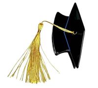 Claw Clips With Yellow Tassel Cute Barrettes - 1.38 Inches Hair Claw Clip Styling Accessories - For Students Women Girls Travel School Photoshoot Party Ceremony Role Play