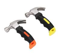 Claw Hammer Mini Nail Empuler haute résistance TPR Gandage d'outil portable Travail Entretien Maison Camping 2PCS