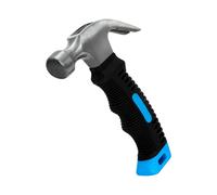 Claw Hammer Small Hammer Camping Hammer with Anti-Slip Stubby Handle for Women DIY Indoor Outdoor Use