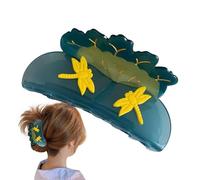 Claw pour cheveux acétate, pince à cheveux mâchoire | Clip de cheveux non slip pour une prise en main sûre,Accessoires pour cheveux, conception créative perle pour cheveux fins, sandwich, cheveux
