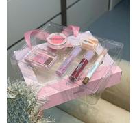 Clawrex Ensemble de maquillage, 6 pièces, ensemble tout-en-un de maquillage, kit de maquillage pour filles avec rouge à lèvres, fard à paupières, fard à joues, eye-liner, kit de maquillage imperméable