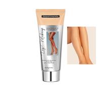Clawrex Fond de teint pour les jambes, imperméable, pour le corps et les jambes, crème de couvrance pour varices, longue tenue, correcteur, parfait pour la peau (marron clair)