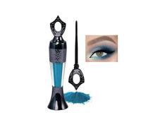 Clawrex Kohl Powder Eyeliner en poudre noire, imperméable, pour smokey eye-liner, hautement pigmenté, imperméable et résistant aux taches, pour fête (3#bleu)