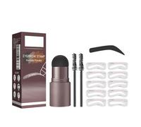 Clawrex Lot de 10 pochoirs à sourcils étanches - Avec 10 pochoirs à sourcils réutilisables - Longue durée - Naturel - Multifonction - Noir