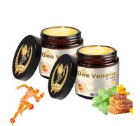 Clawrex Lot de 2 crèmes de soulagement des joints Bee Venom - Crème au venin d'abeille - Pour tous les types de peau - Pour le dos, les articulations, les genoux