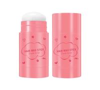 Clawrex Stick de cire coiffante, Stick de cire capillaire pour cheveux frisés, Cire coiffante pour cheveux lisses, Non gras, Met en ordre les cheveux, Gel lissant anti-frizz pour cheveux cassants