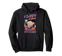 Claws So Good Its Scary Spooky Nails Artist Halloween Party Sweat à Capuche