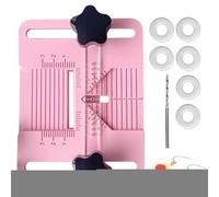 Clay Earring Kit Handmade Jewelry Drill Tool, Adjustable Clay Jewelry Drill Kit for Beginners Artists, Handcraft Set for School Home Necklace Earrings Pendant Making with Small Craft Accessories
