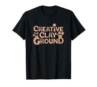 Clay Potter Play-ground Funny Creative Pottery T-Shirt