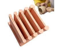Clay Rolling Tools - 3D Printing Rolling Thickness String Guide | Pottery Tool Kit | 3D Printed Material 9x5.5cm - For Earrings Pendants Jewelry Forms Making Bakery Counter Kneading Batter Cooking