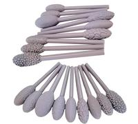 Clay Texture Tools, 9X Art Projects Oval Pattern Rollers Set, Ceramic Pottery Sculpting Accessoires, Single Head Design for Crafts, Creating Complexe Textures And Designs in Clay