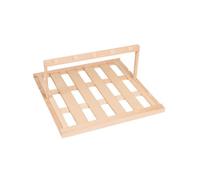 Clayette de présentation en hêtre - La Sommelière - CLAPREAPOGEE - Capacité 10 bouteilles - 45,5 x 44,5 x 19,2 cm