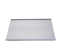 Clayette en verre avec profils (49 x 31,7 cm) pour réfrigérateur Whirlpool, Bauknecht, Ignis, IKEA, Laden, Teka, Privileg - 480132101134