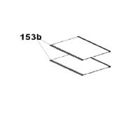 Clayette en verre Réfrigérateur congélateur (49129325 0070002143 HAIER)