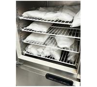 Clayette réfrigérateur congélateur en acier inoxydable pour vitrine froide | Organiseur de rangement grillagé, plusieurs tailles, cadre robuste et facile à nettoyer(2.13ft x 1.97ft/65cm x 60cm)