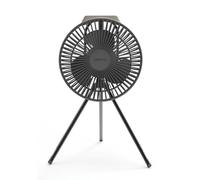 Claymore Ventilateur portable rechargeable V600 + avec chargement USB de type C, design moderne et minimaliste, résistant aux chocs pour l'intérieur et l'extérieur, livré avec sac de transport