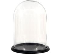 Clayre & Eef Cloche Ø 23x30 cm Bois Verre Rond