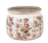 Clayre & Eef Pot Fleurs Rose céramique 20x20x15cm