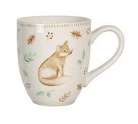 Clayre & Eef Vaisselle Mug FXMU 11 * 8 * 9 cm / 0,3L - Tasse en céramique multicolore Tasse à café