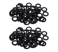 ClAZTyict 100 Pièces Rondelles de Joints Toriques En Caoutchouc Nitrile Noir 12 mm x 2,5 mm x 7 mm