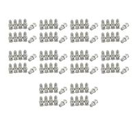 ClAZTyict 100Pcs BNC Male Plug A F Jack Adaptateur Coaxial Connecteur Coupleur CCTV Camera