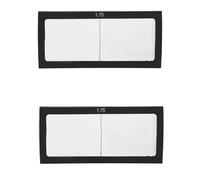 ClAZTyict 2X Arc de Soudage Loupe Lentille Soudeur écran Casque Verre Dioptrie 1,75 Anti-éblouissement Masque de Soudage Lunettes