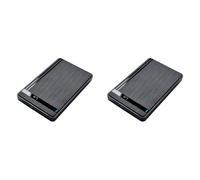 ClAZTyict 2X Boîtier pour Disque Dur SSD 2,5 Pouces USB 3.0 vers, Boîtier pour Disque Dur Externe pour Ordinateur Portable, PC de Bureau, Transfert de Données à Haut Débit.