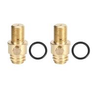 ClAZTyict 2X Convertisseur D'Adaptateur de Recharge de CO2 pour Valve de Bouteille de Soda M18X1.5, Adaptateur de Recharge de Bouteilles de Soda pour Réservoirs