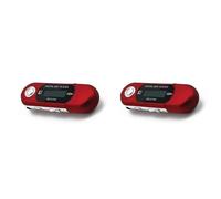 ClAZTyict 2X Mini Lecteur MP3 USB 2.0, Petite Clé USB, Lecteur de Musique LCD Multilingue avec Prise Audio 3,5 mm, Arrêt Automatique (C)