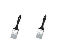 ClAZTyict 2X Pinceau de Couleur en Silicone Pinceau Large et Ferme en Silicone Plat Outil de Peinture Flexible à Base D'Acrylique et D'Eau, 2 Pouces