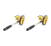 ClAZTyict 2X Roue de Mesure de Distance Roue de Mesure de Roue Plastique 17,72 x 6,3 x 5,51 Pouces pour Arpenteurs (Petite Roue, 12)