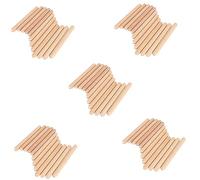 ClAZTyict 30 Paires de Claves de Bois Instrument de Percussion Musicale Bâtons de Rythme Percussion Bâtons de Rythme Enfants Jouet Musical