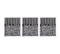 ClAZTyict 30 Pièces Bits de Routeur Cnc 3.175 x 22 mm Simple Flûte Carbure en Spirale Cnc Bits de Fraise Fraise