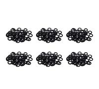 ClAZTyict 300 Pièces Rondelles de Joints Toriques En Caoutchouc Nitrile Noir 12 mm x 2,5 mm x 7 mm