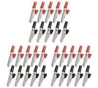 ClAZTyict 3X 10A Poignee Electrique Crocodile Alligator Pinces