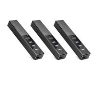 ClAZTyict 3X Haut-Parleurs D'Ordinateur avec Microphone et Hubs Haut-Parleur de Conférence USB, Mini PC pour Vidéoconférence