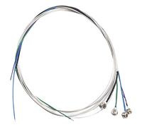 ClAZTyict 4 pcs/ensemble Cordes de violon E-A-D-G Acier + Accessoires de pieces d'instruments de musique de fil
