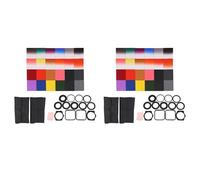 ClAZTyict 48Pcs Adaptateur pour Filtres Gradués ND 18Pcs, Porte-Filtre Pare-Soleil pour Série P